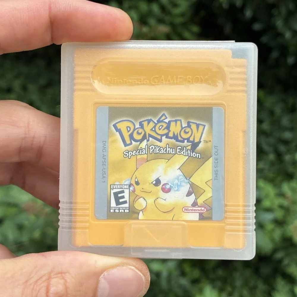 Pokemon YELLOW Version Special Pikachu Edition Game Boy Cartridge - WORKS Saves!